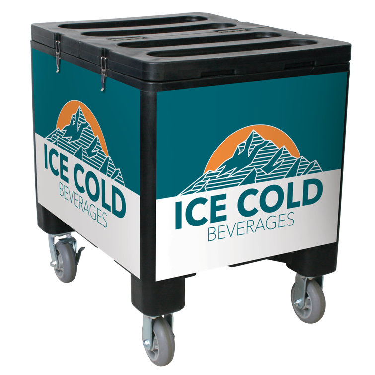 Iowa Rotocast Plastics 232 Qt. Ice Caddy Cooler Wayfair